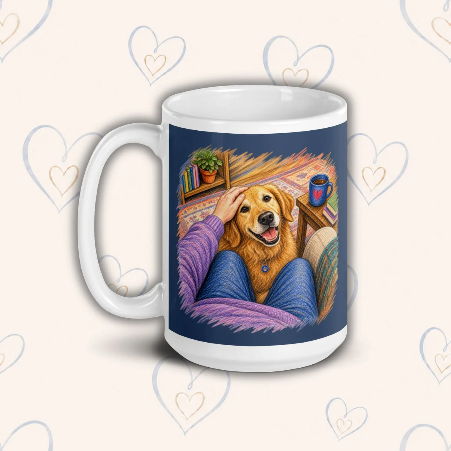 Boundless Comfort Ceramic Mug (Back)