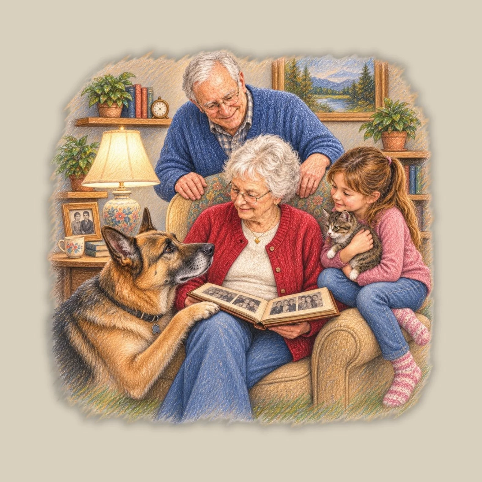 Pets Are Family Too Design Detail