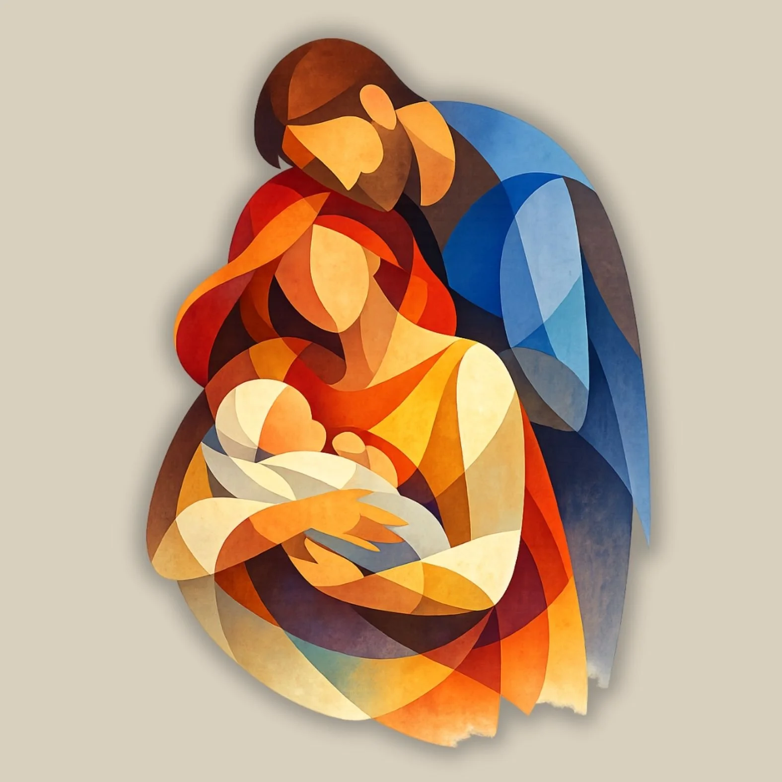 Family Embrace Design Detail