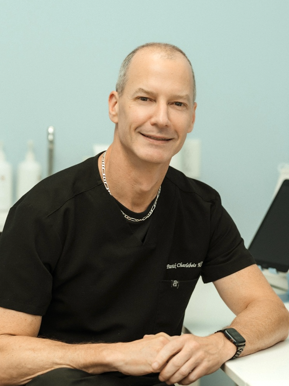 Dr. Patrick Charlebois, physician and founder of Dr. Charlebois Aesthetics.