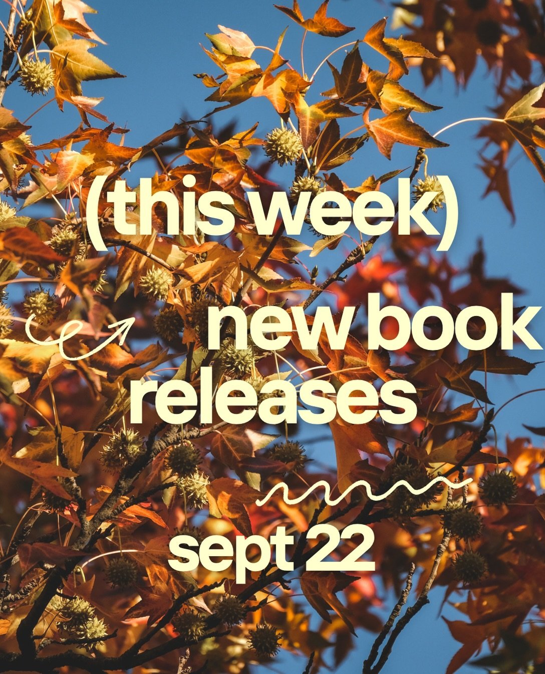 This week is coming in 🔥🔥🔥 so many great book releases, this is the longest list I&rsquo;ve had all year ! There&rsquo;s over 70 books releasing ! So get ready!

Top Recommendations from me are:

You&rsquo;re the One that I Haunt
So it Grows
Chris