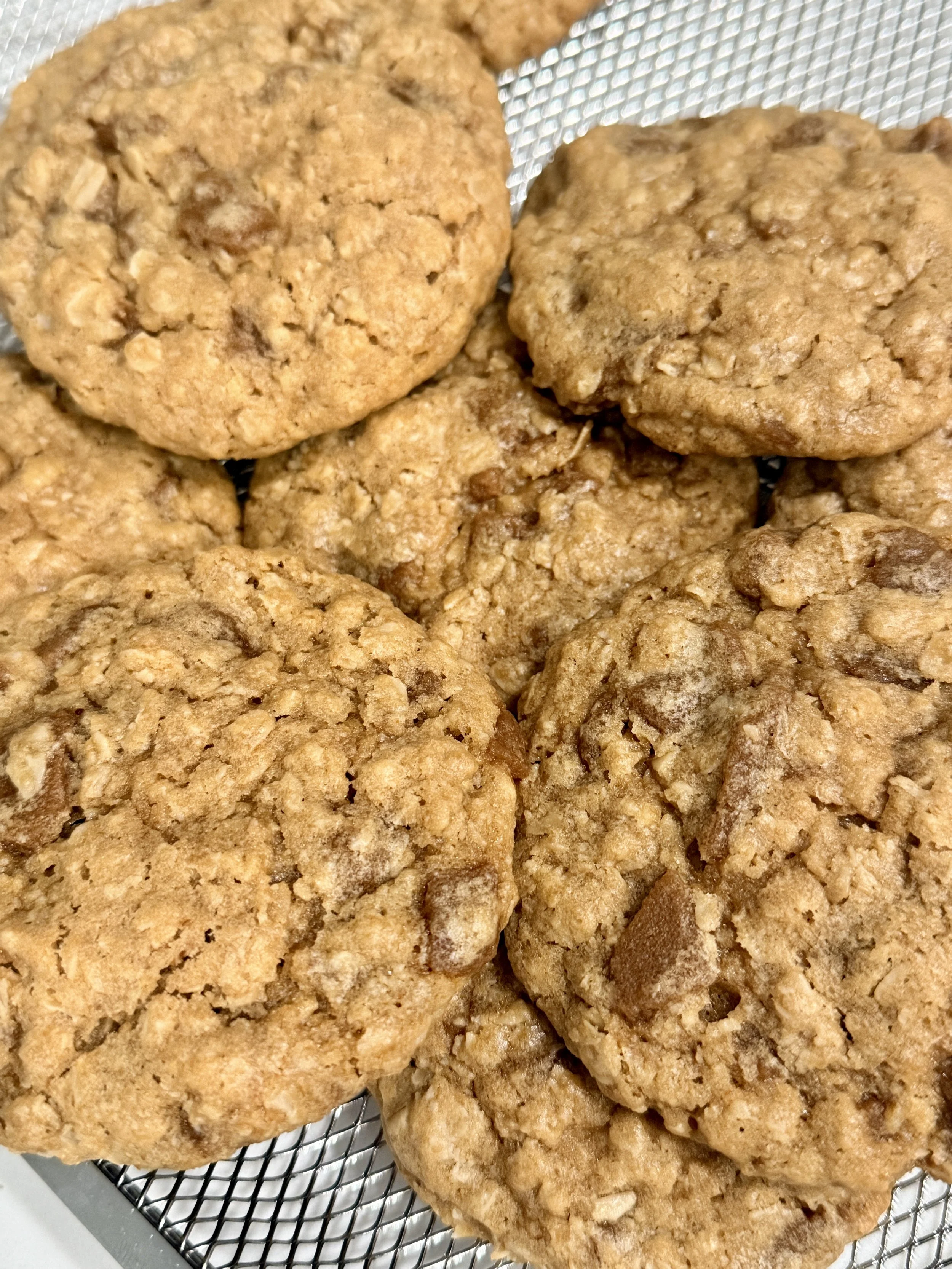 The Westward brown butter toffee oatmeal cookie