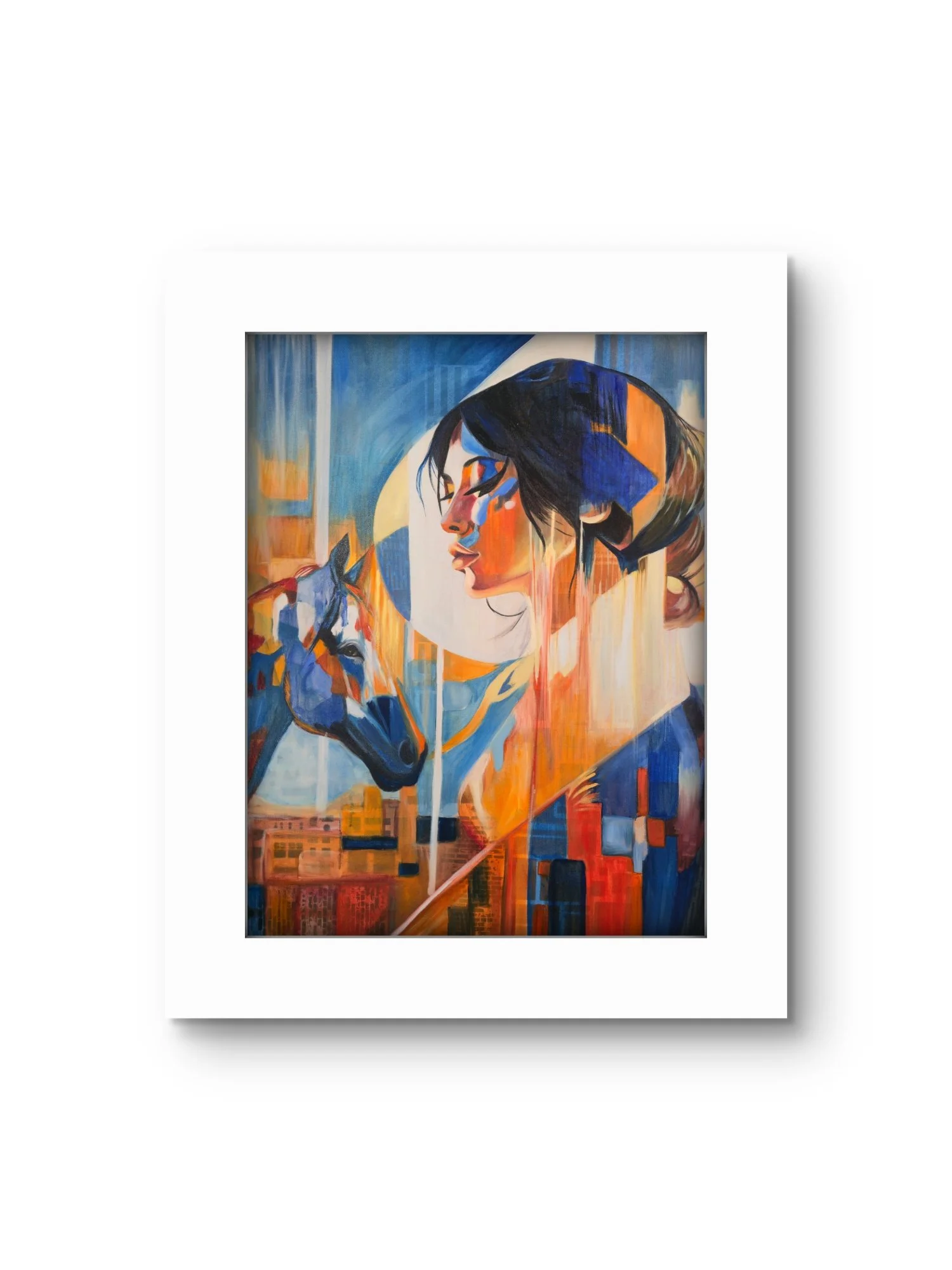 "Silent Conversation" Limited Edition Matted Print