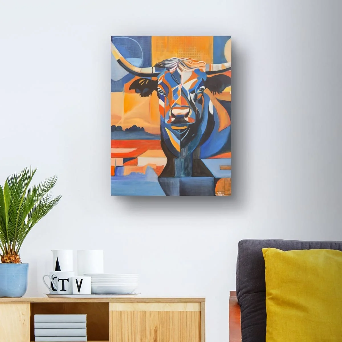 "Quiet Resilience" Original Mixed media oil painting