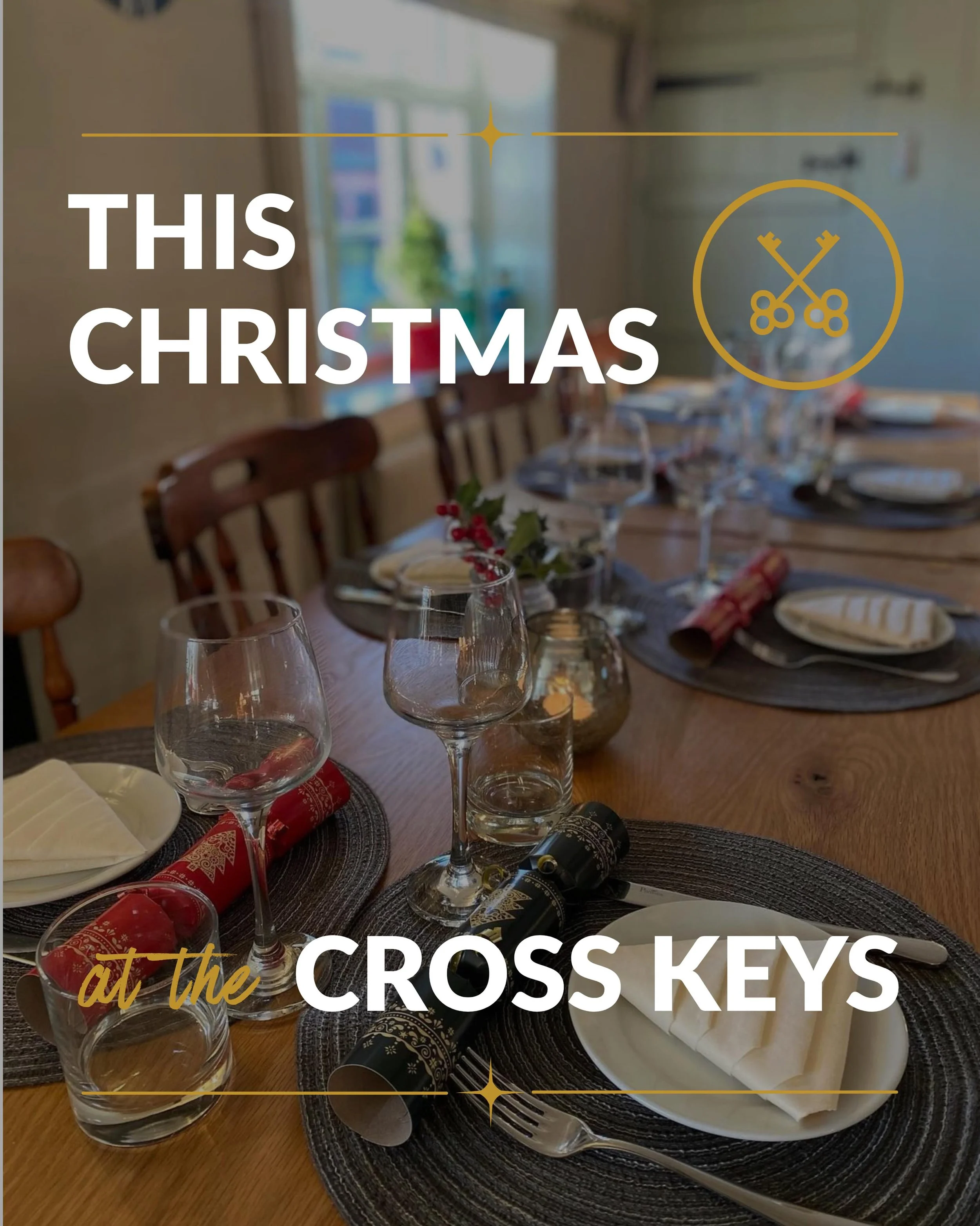 Whilst it may feel very early (because it is!), preparations for Christmas are already well underway here at the Cross Keys. 🎄

Since joining us in April, our Head Chef James has been serving up incredible Sunday lunches and has created a fantastic,
