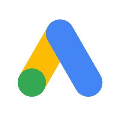 Google Ads logo with a green, yellow, and blue design.