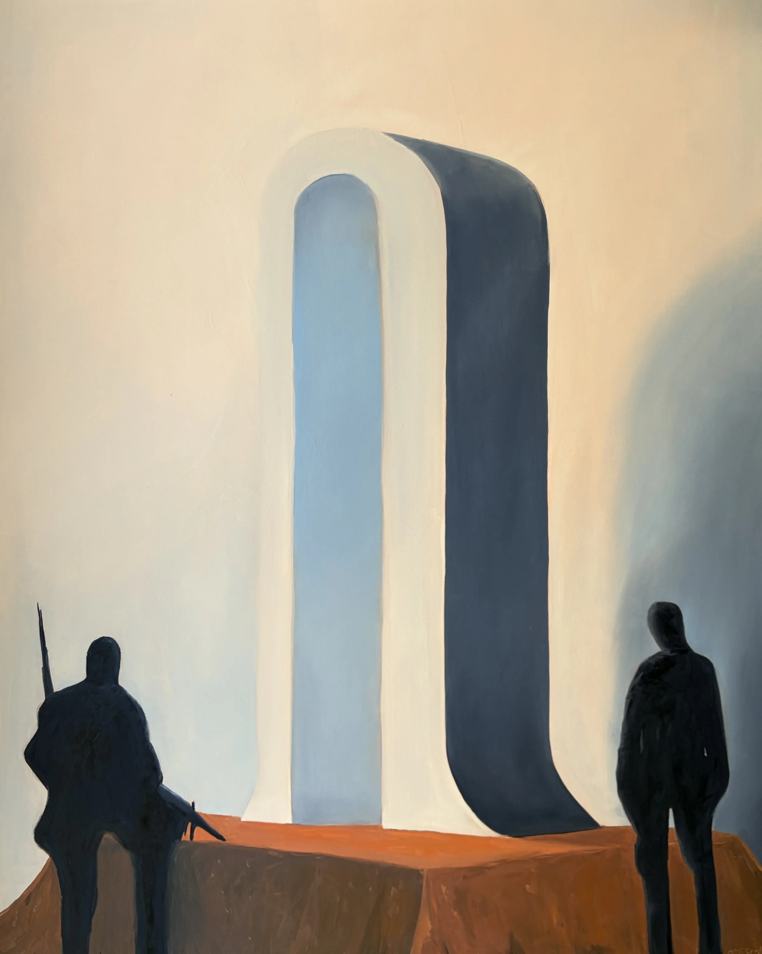 A Long Way From Anywhere · 2026 · Oil on canvas · 48 x 60 in.