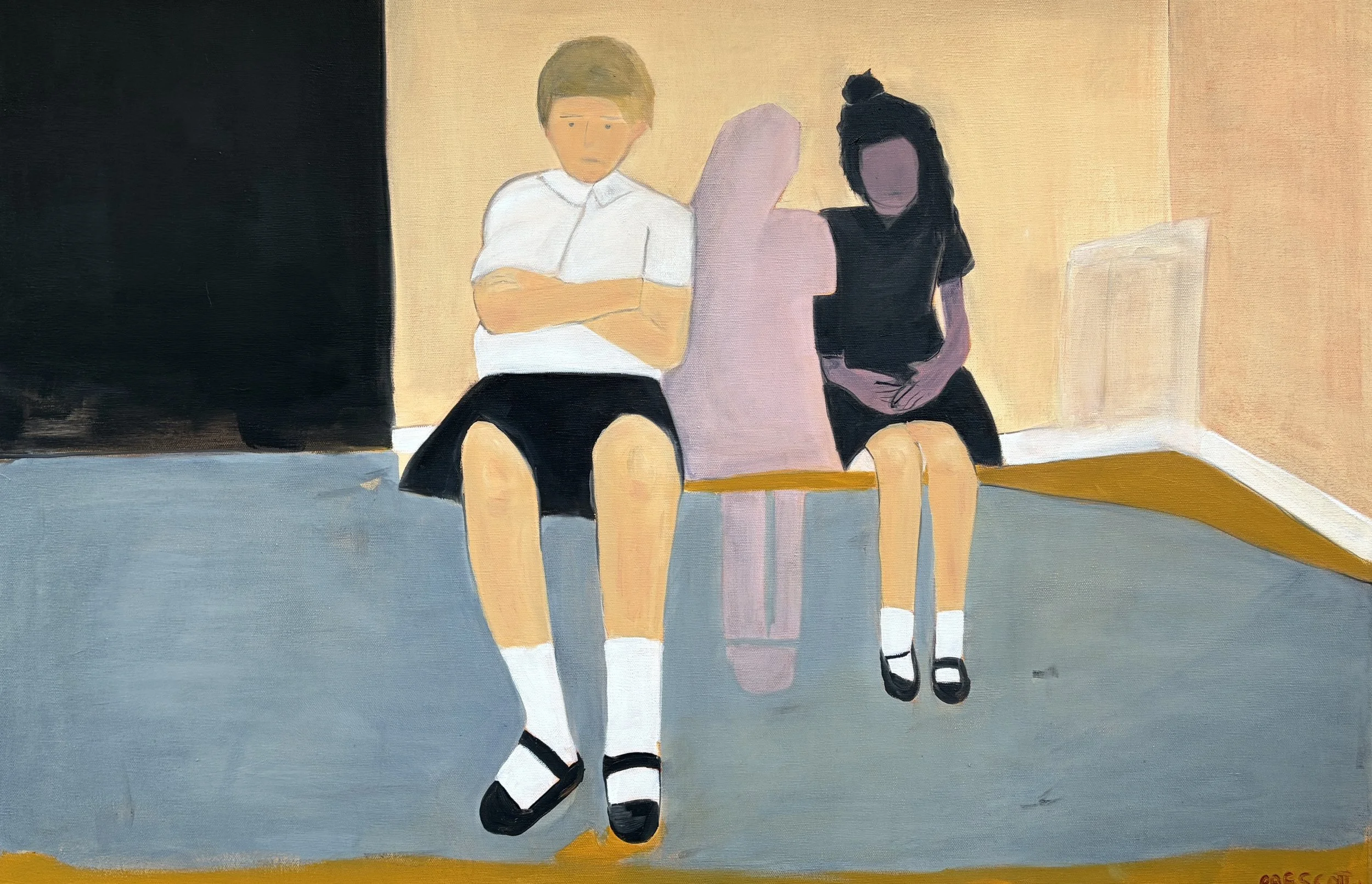 Study in Distance III · 2025 · Oil on canvas · 24 x 36 in.