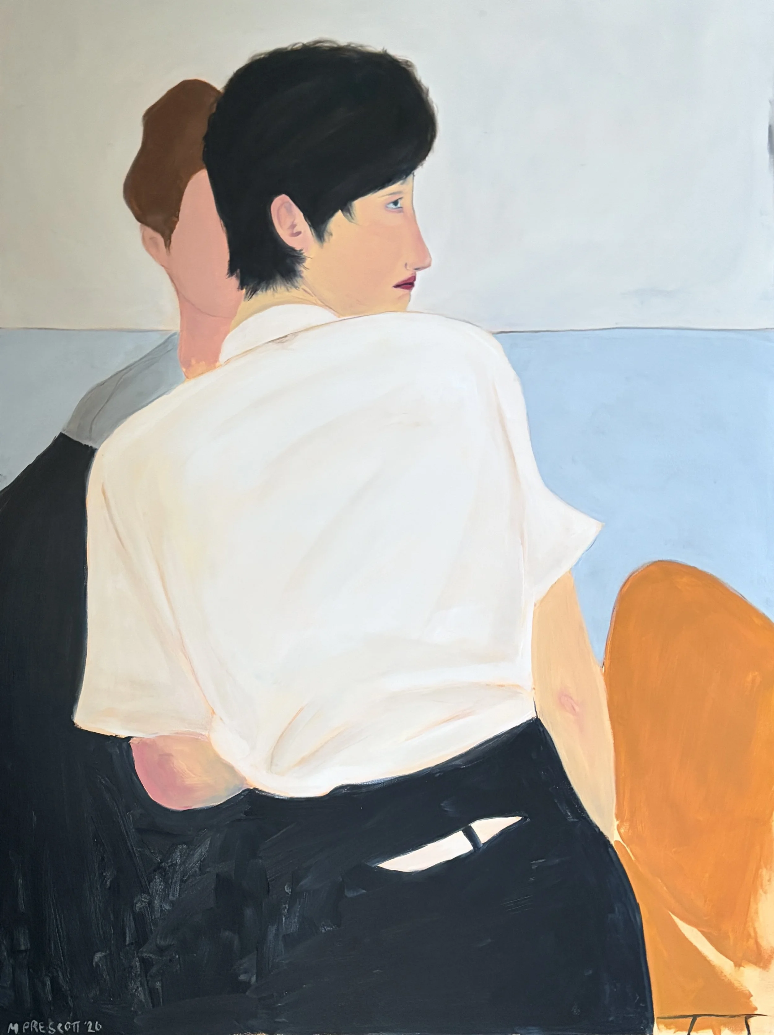 Study In Distance IV · 2026 · Oil on canvas · 30 x 40 in.