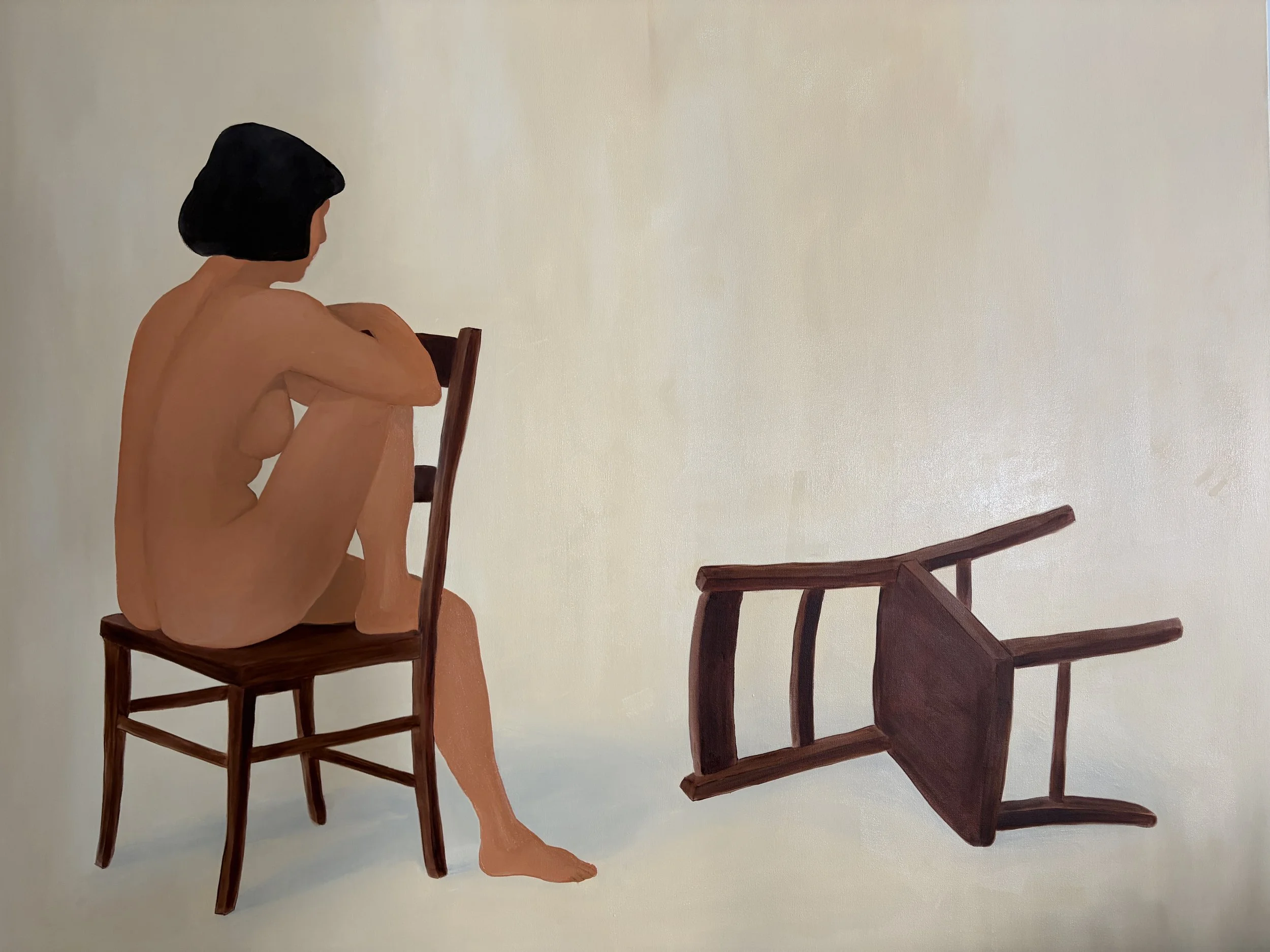 Study in Distance II · 2025 · Oil on canvas · 48 x 60 in.