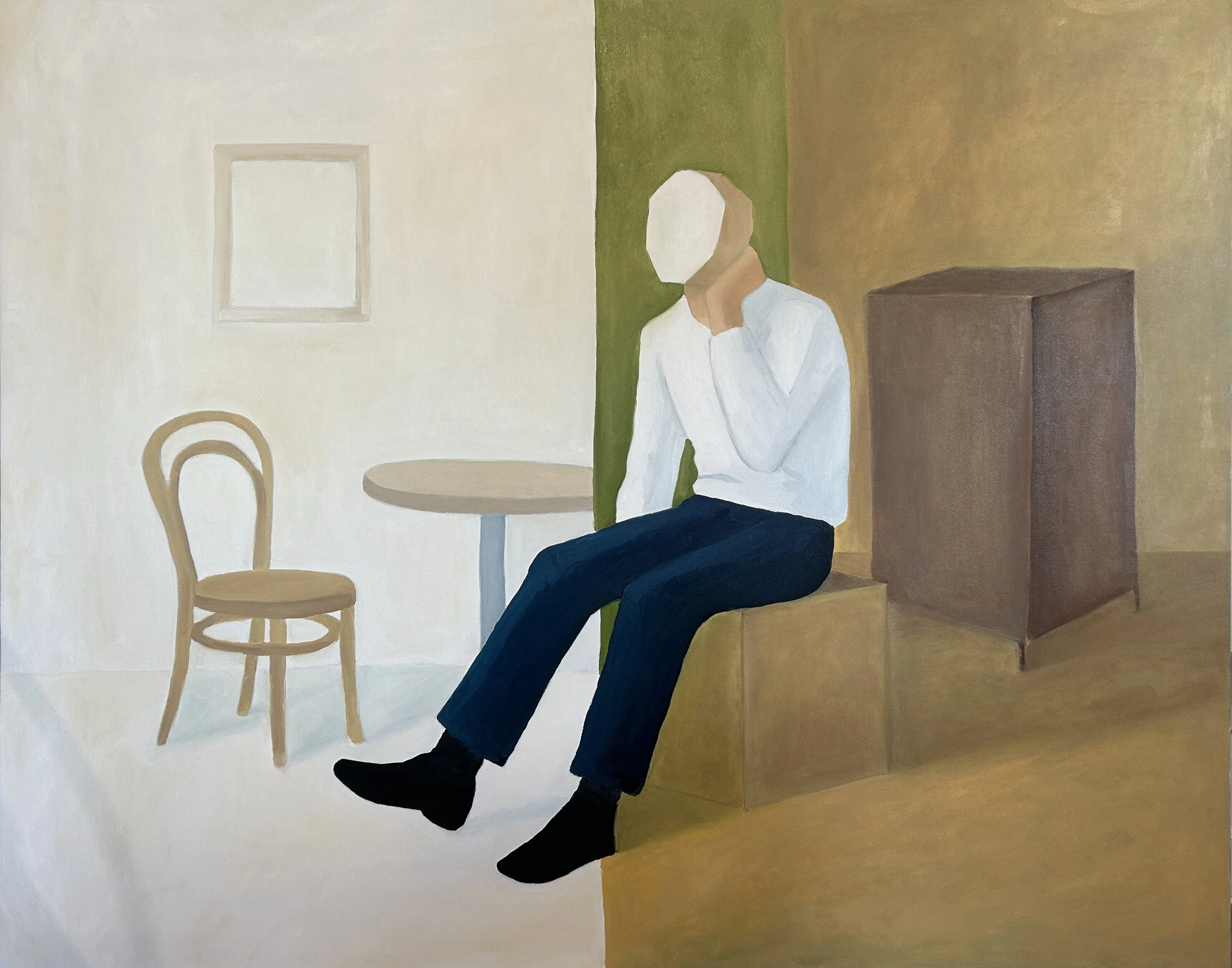 Study In Distance I · 2025 · Oil on canvas, 48 x 60 in.