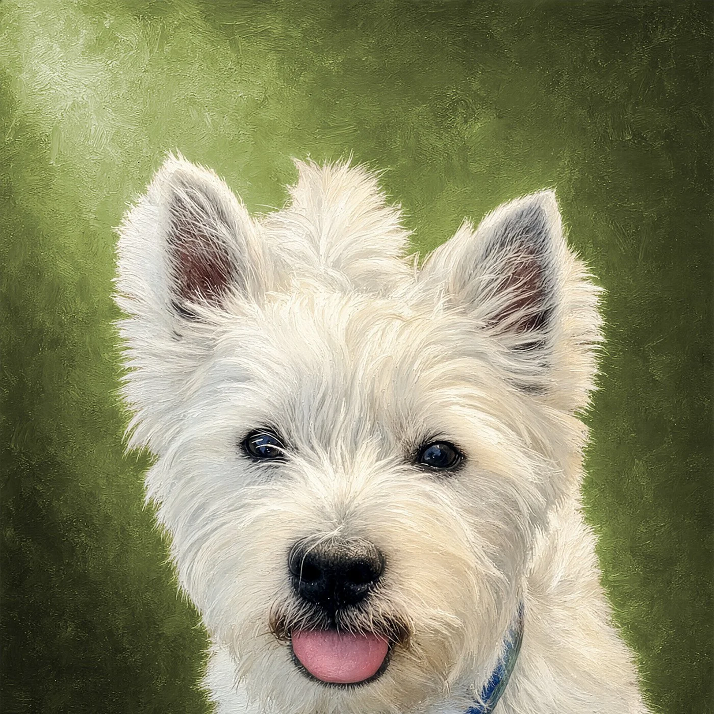 Bespoke Pet Portrait — Print Only