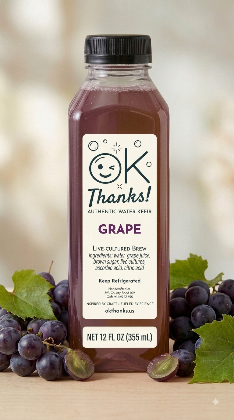 Grape Water Kefir