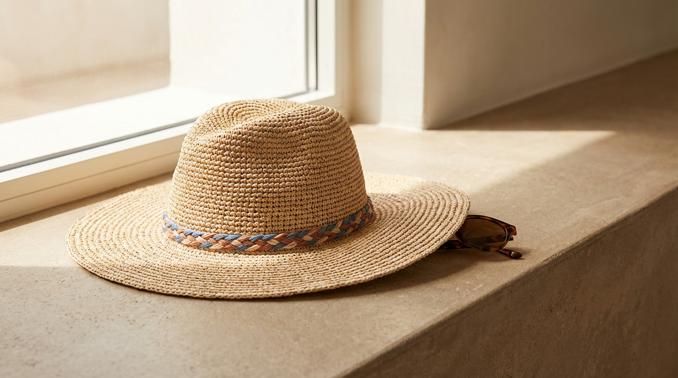Woven Sun Hat