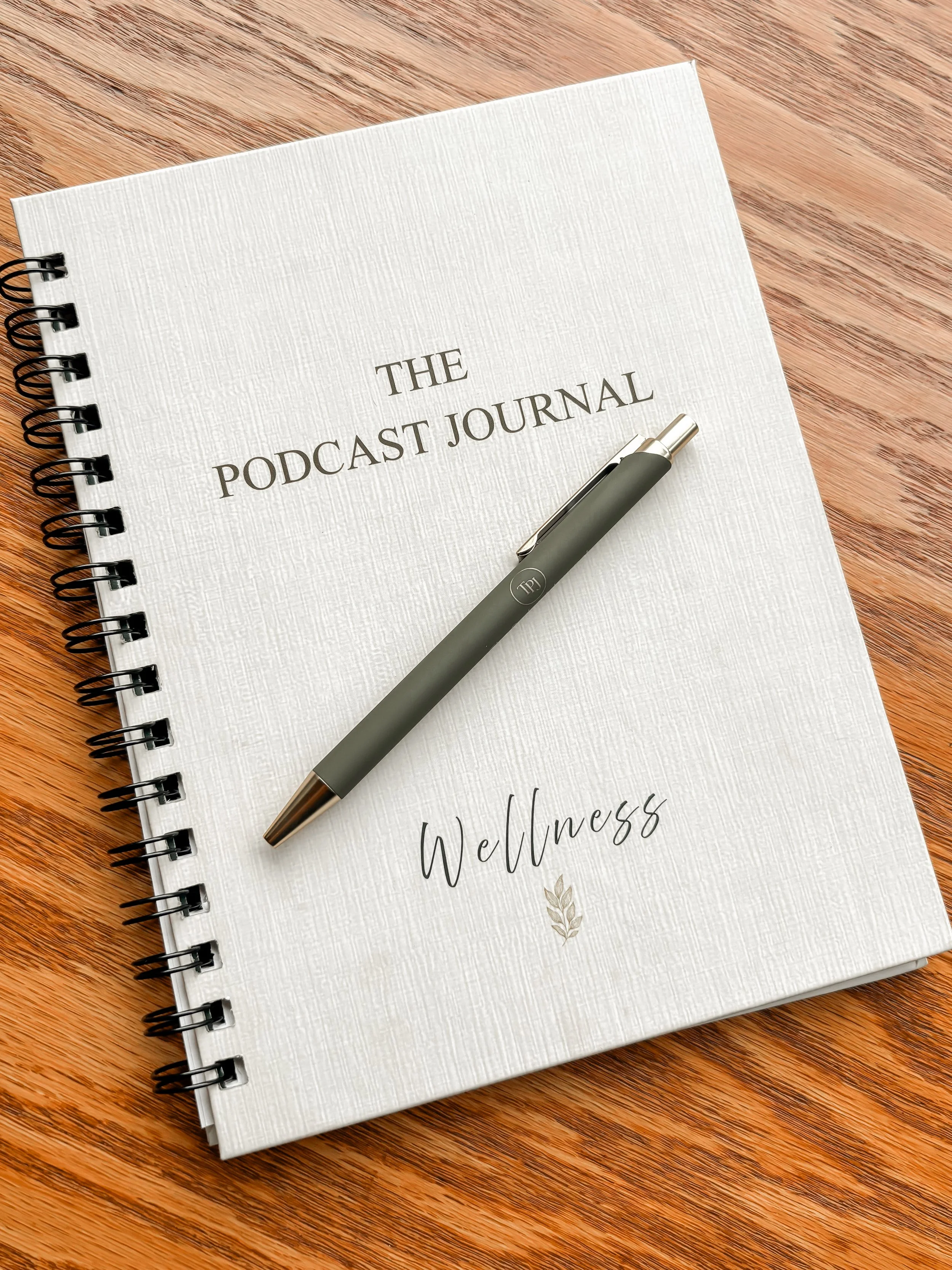 The Podcast Journal: Capture the ideas. Remember what matters. Grow from every episode.