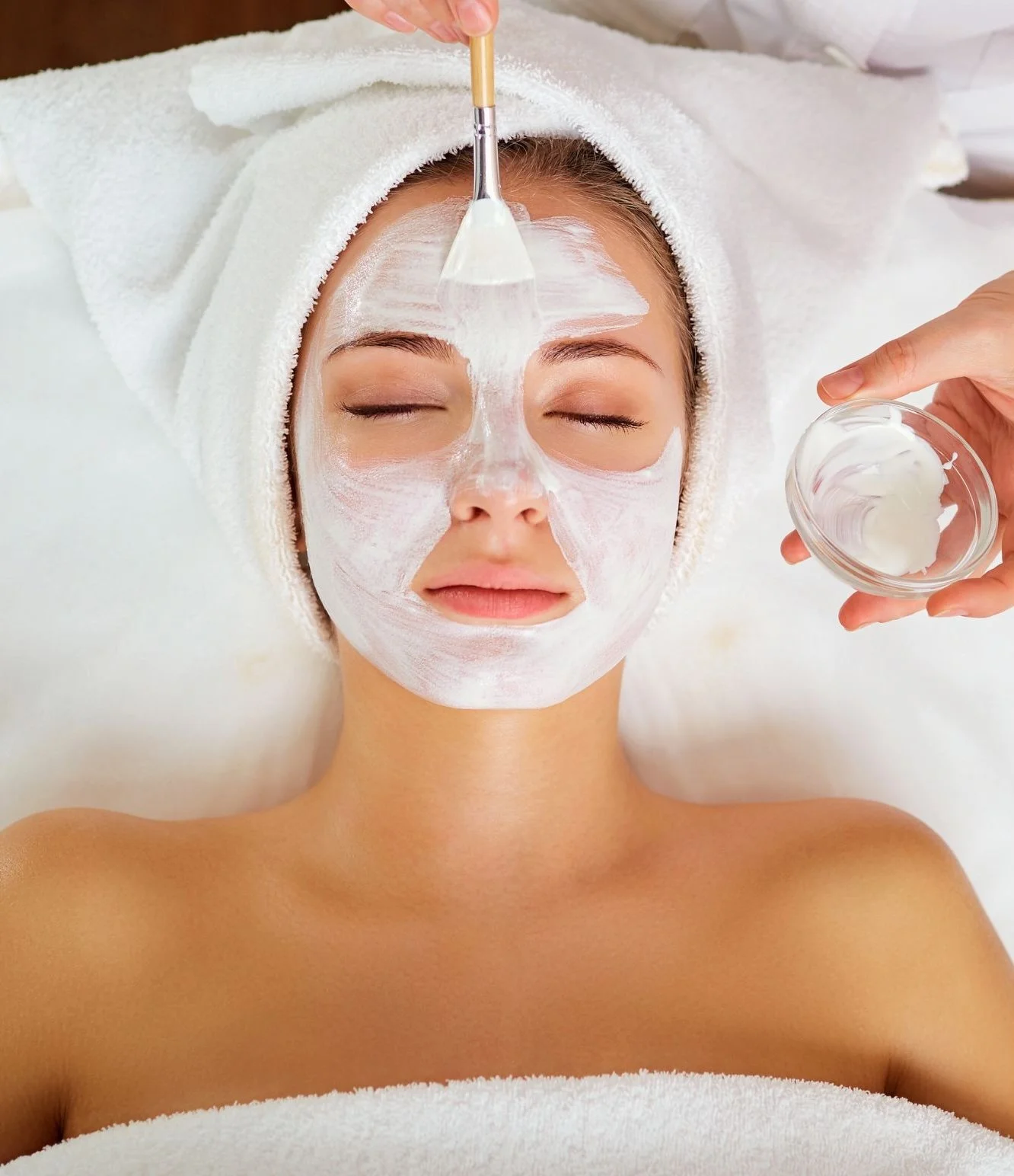 Luxury facial with organic ingredients at Blue Skies Massage and Wellness Spa in Longmont, Colorado.