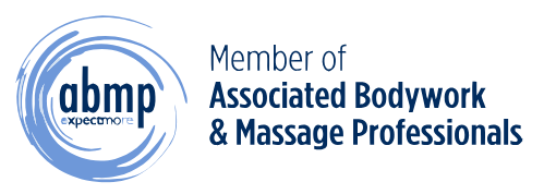 Logo for abmp, member of Associated Bodywork & Massage Professionals
