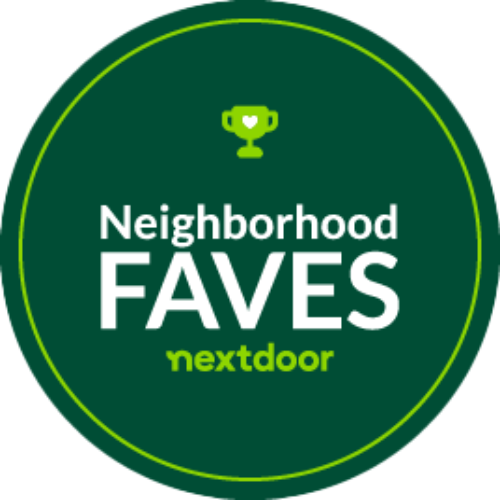Logo for Neighborhood Faves Award by Nextdoor