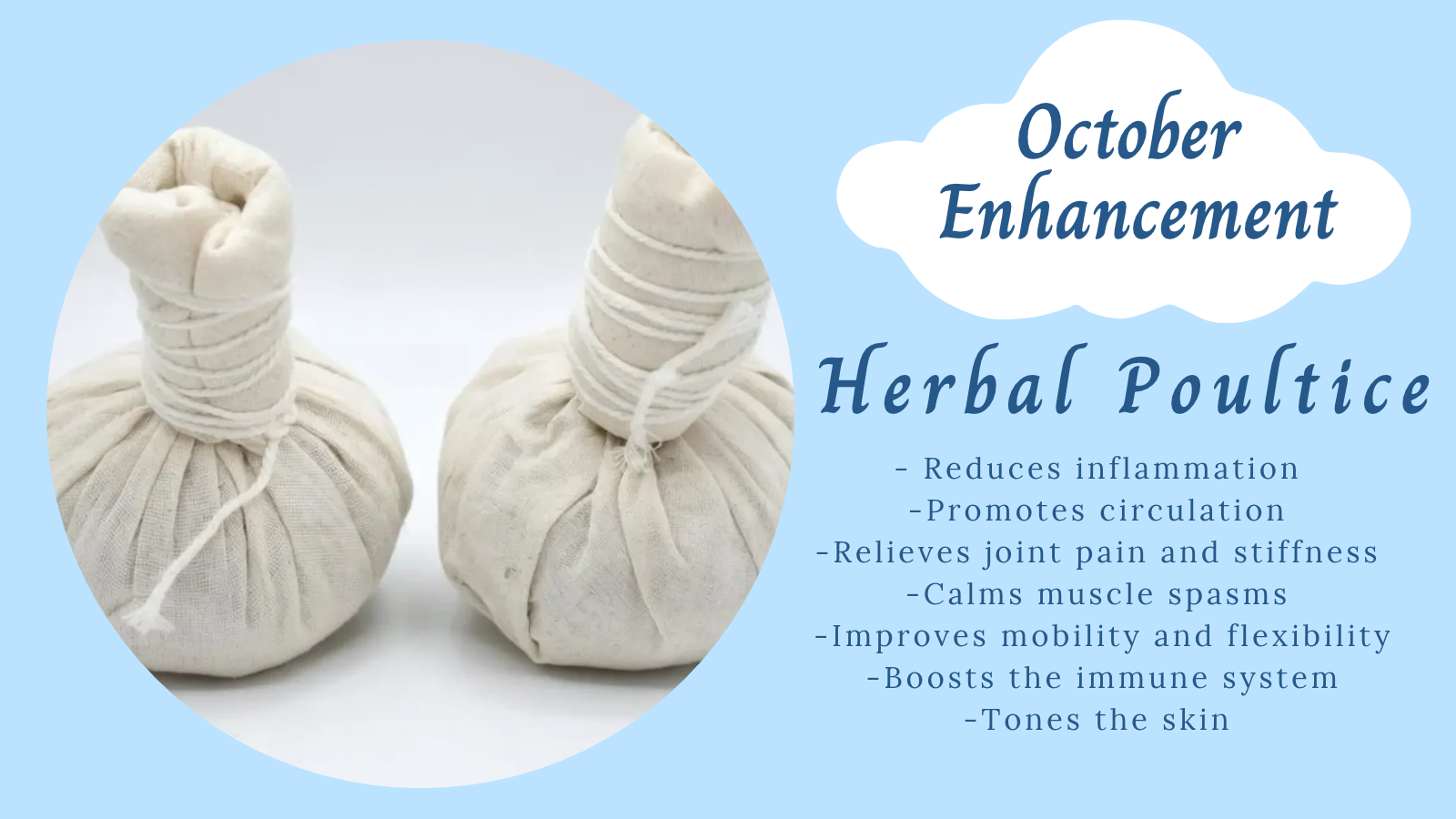 October Massage Enhancement Special