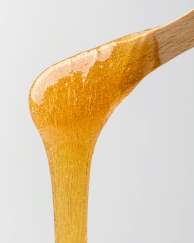 Melted wax for body and facial waxing at Blue Skies Massage and Wellness Spa in Longmont, CO.