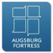 Logo of Augsburg Fortress with a stylized cross design.