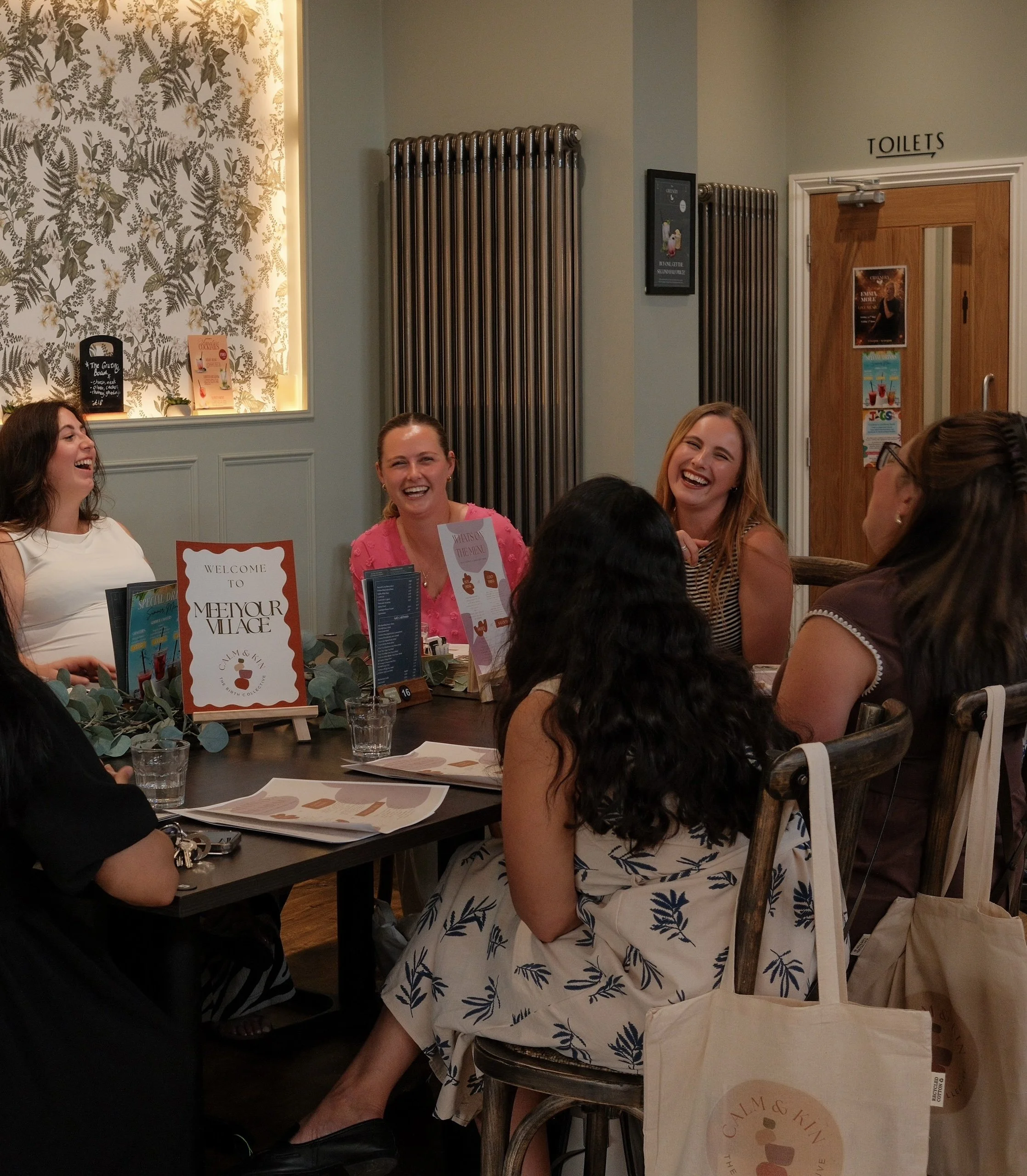 Meet your village pregnancy events in Derby. The Greenery at Darley Abbey. Antenatal education.