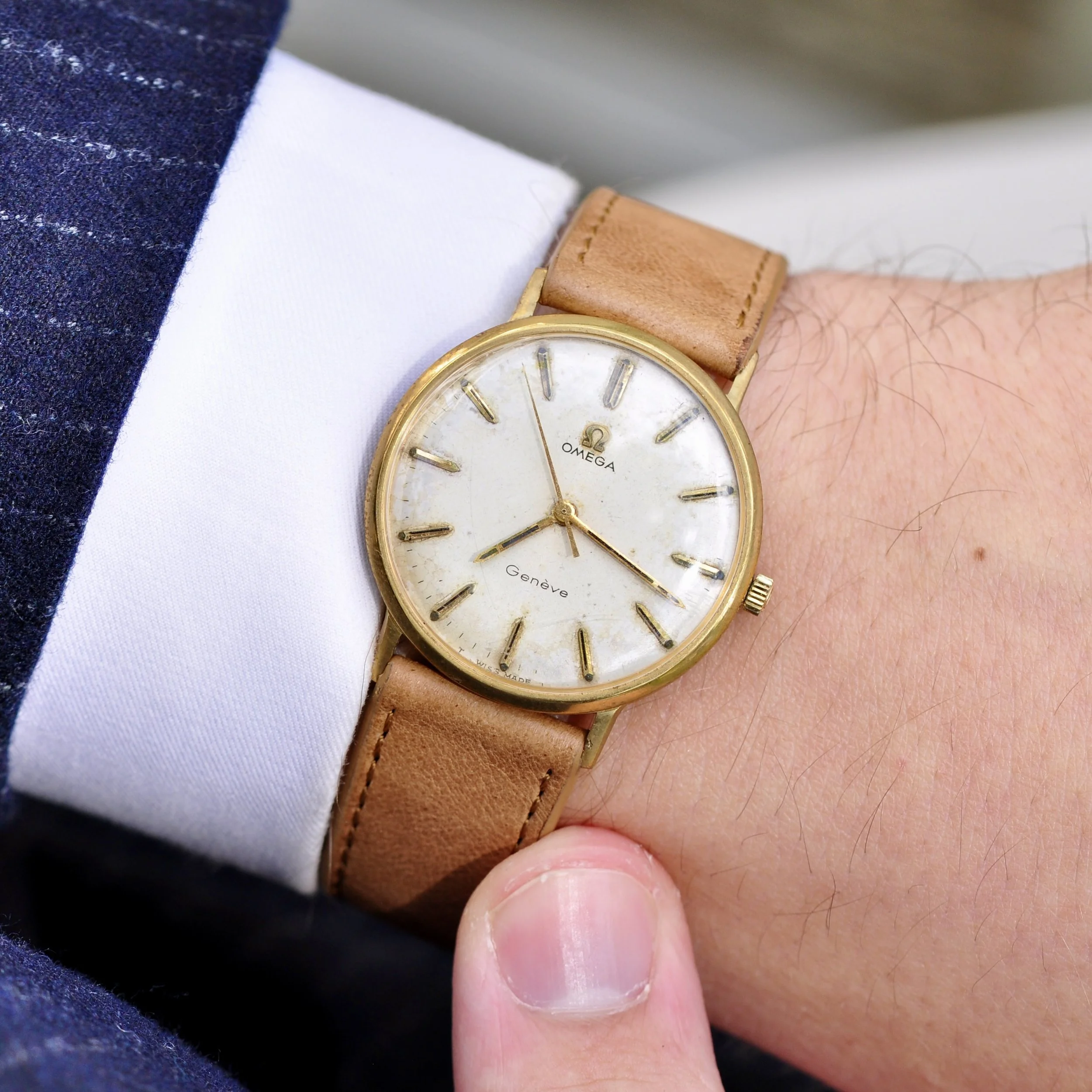 OMEGA Genève 131.019 'Champagne'