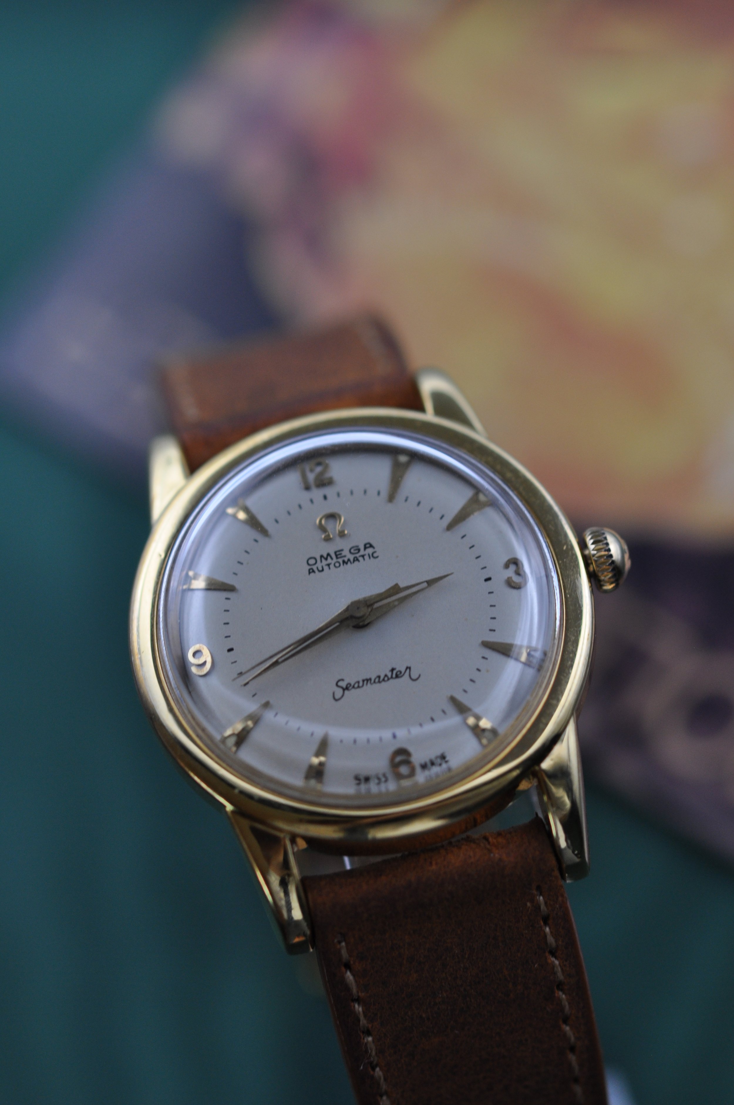 OMEGA Seamster Bumper 'Arrow Index'