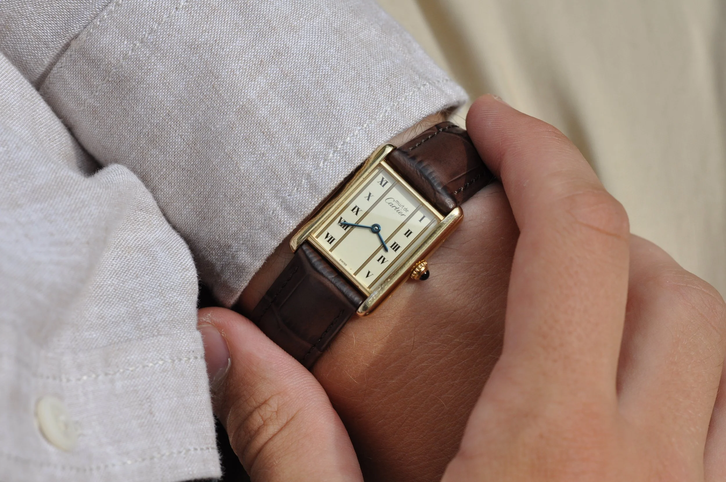 Must De CARTIER 'Roman Dial'
