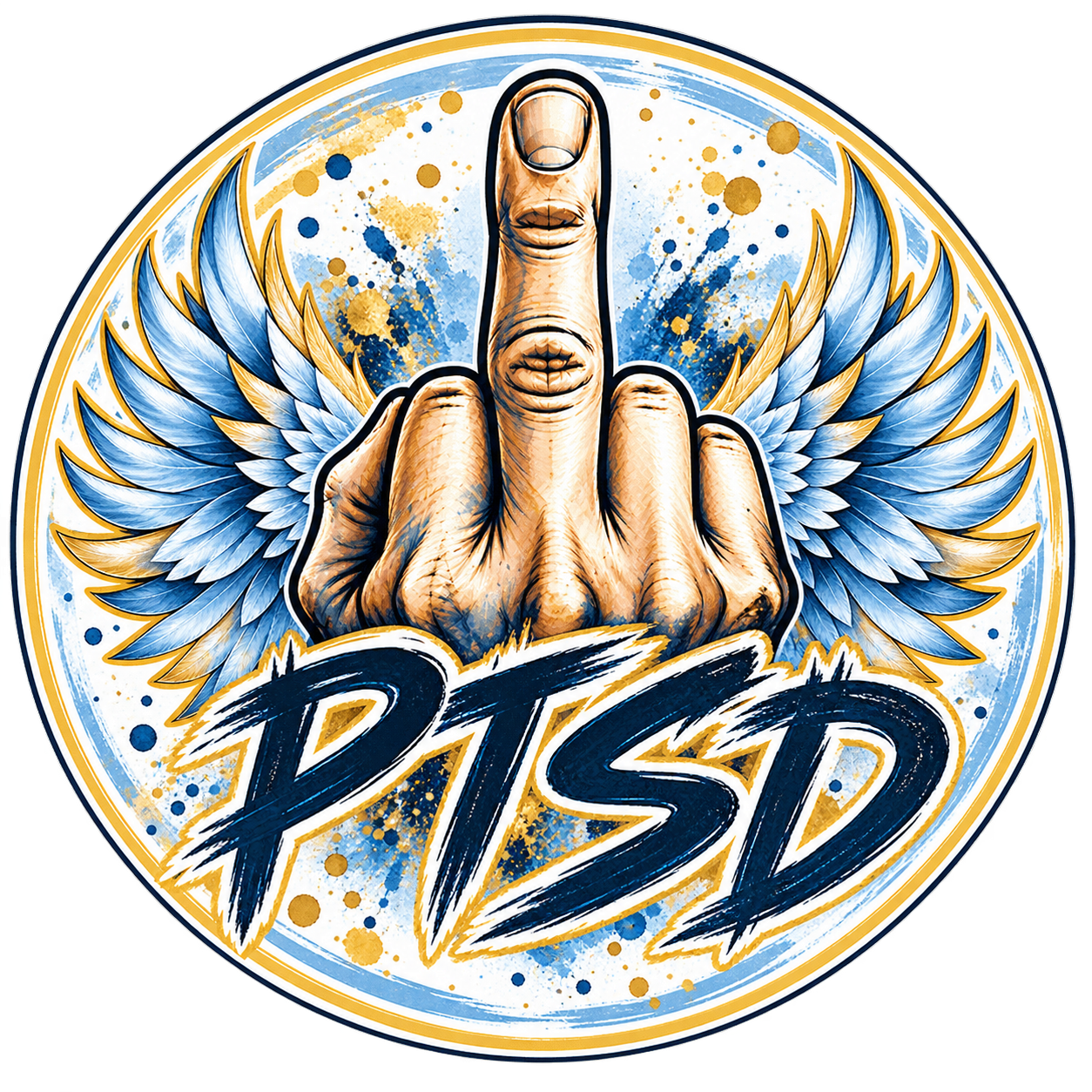 PTSD Awareness Sticker