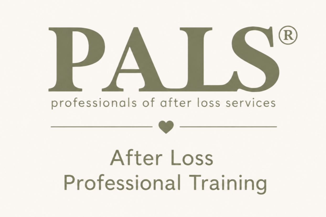 PALS Professionals of After Loss Services, representing completed After Loss Professional Training.
