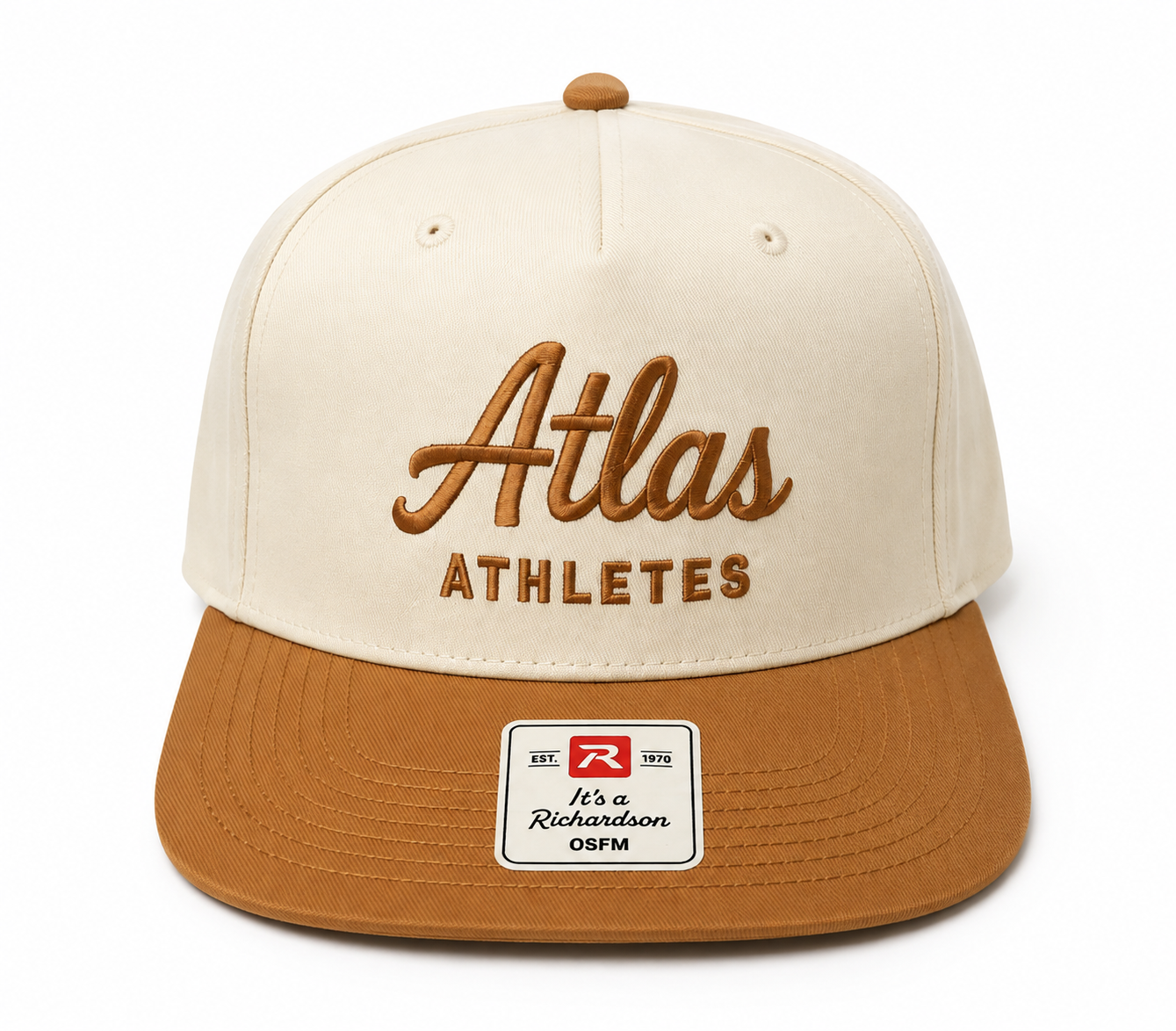 Oat and Carmel Atlas Snapback