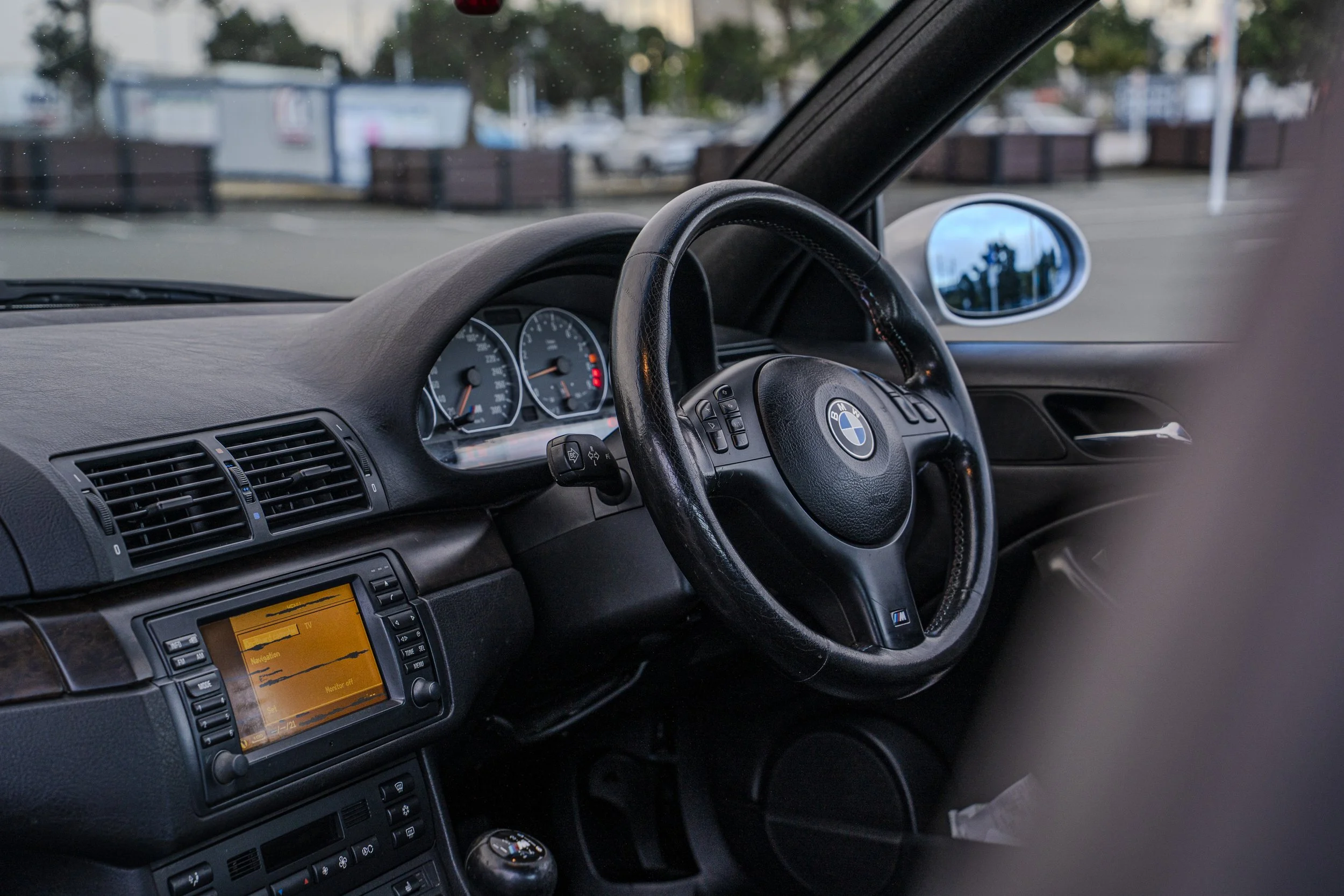 bmw m3 interior after a detail