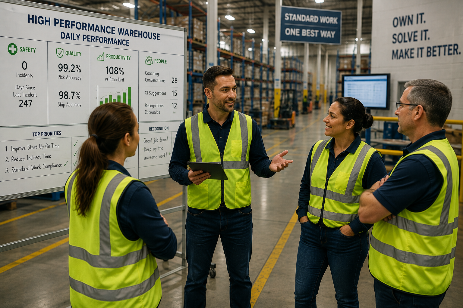 What a Culture of High Performance Actually Looks Like in a Warehouse