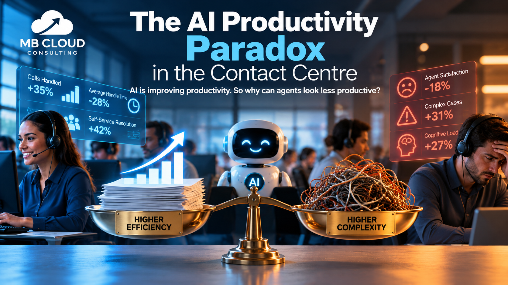 The AI Productivity Paradox in the Contact Centre