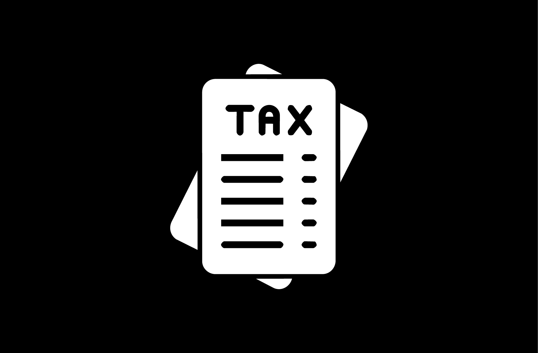 tax papers icon