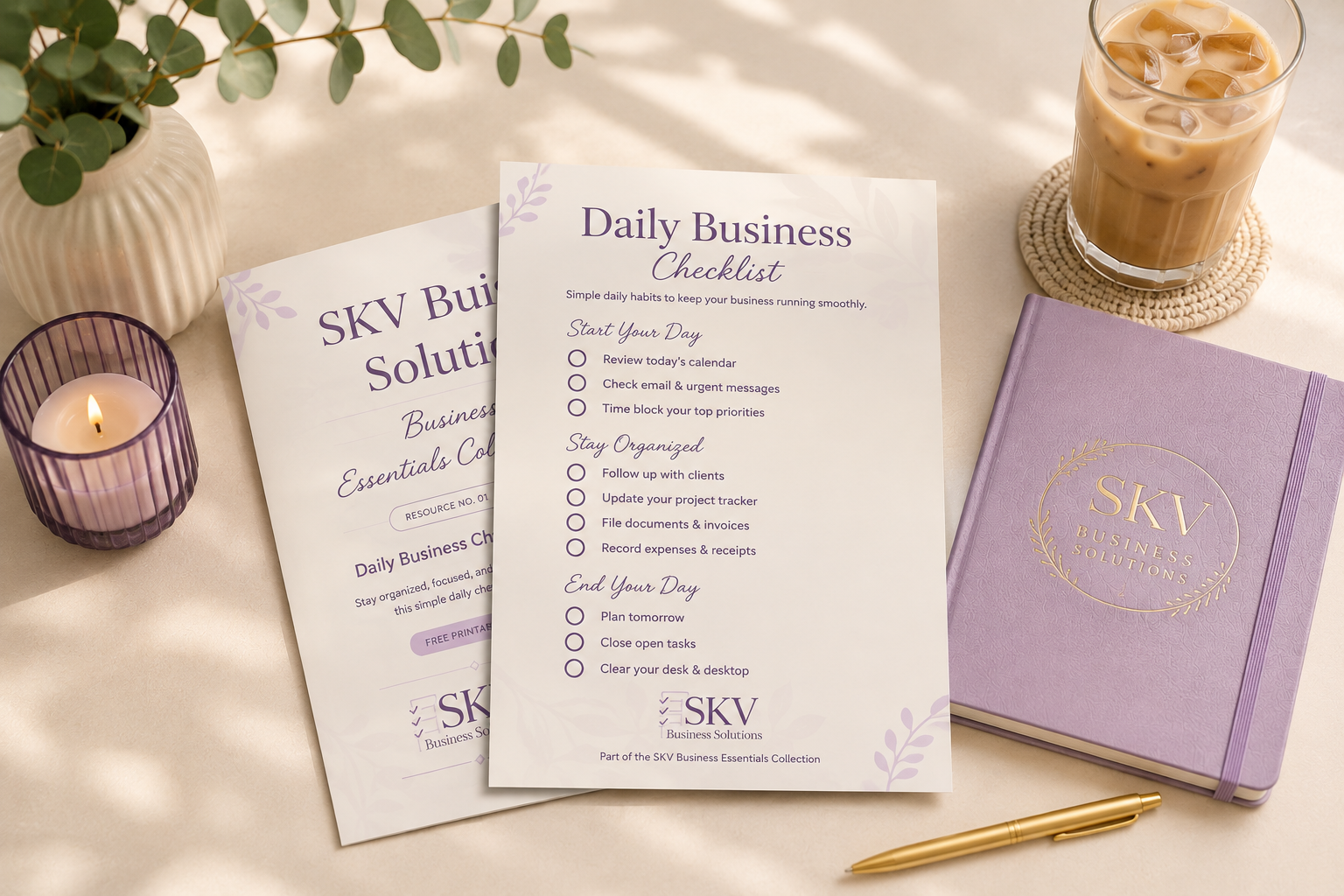 Business Daily Checklist