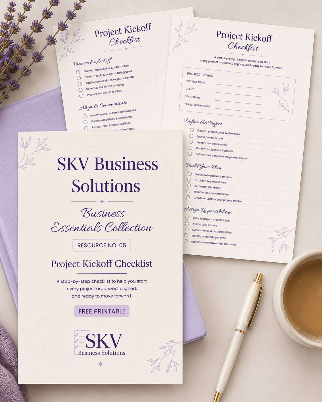Project Kickoff Checklist