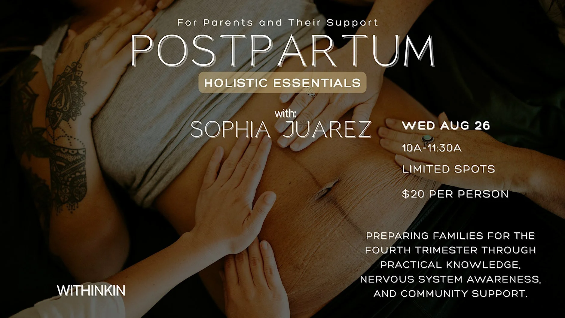 Holistic Postpartum Essentials