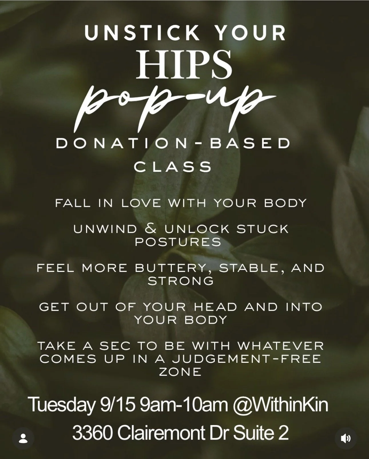 Unstick Your Hips