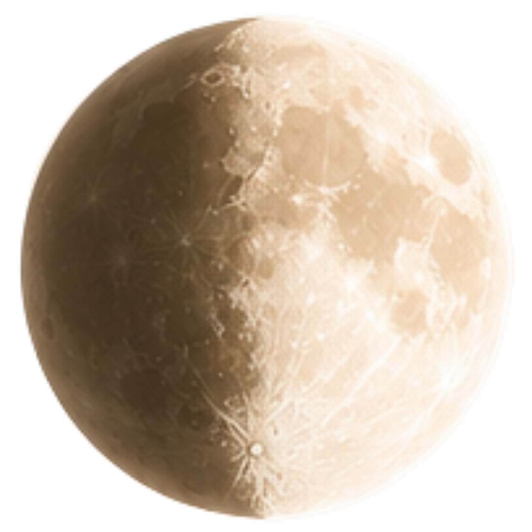 Photograph of the full moon showing craters and surface details.