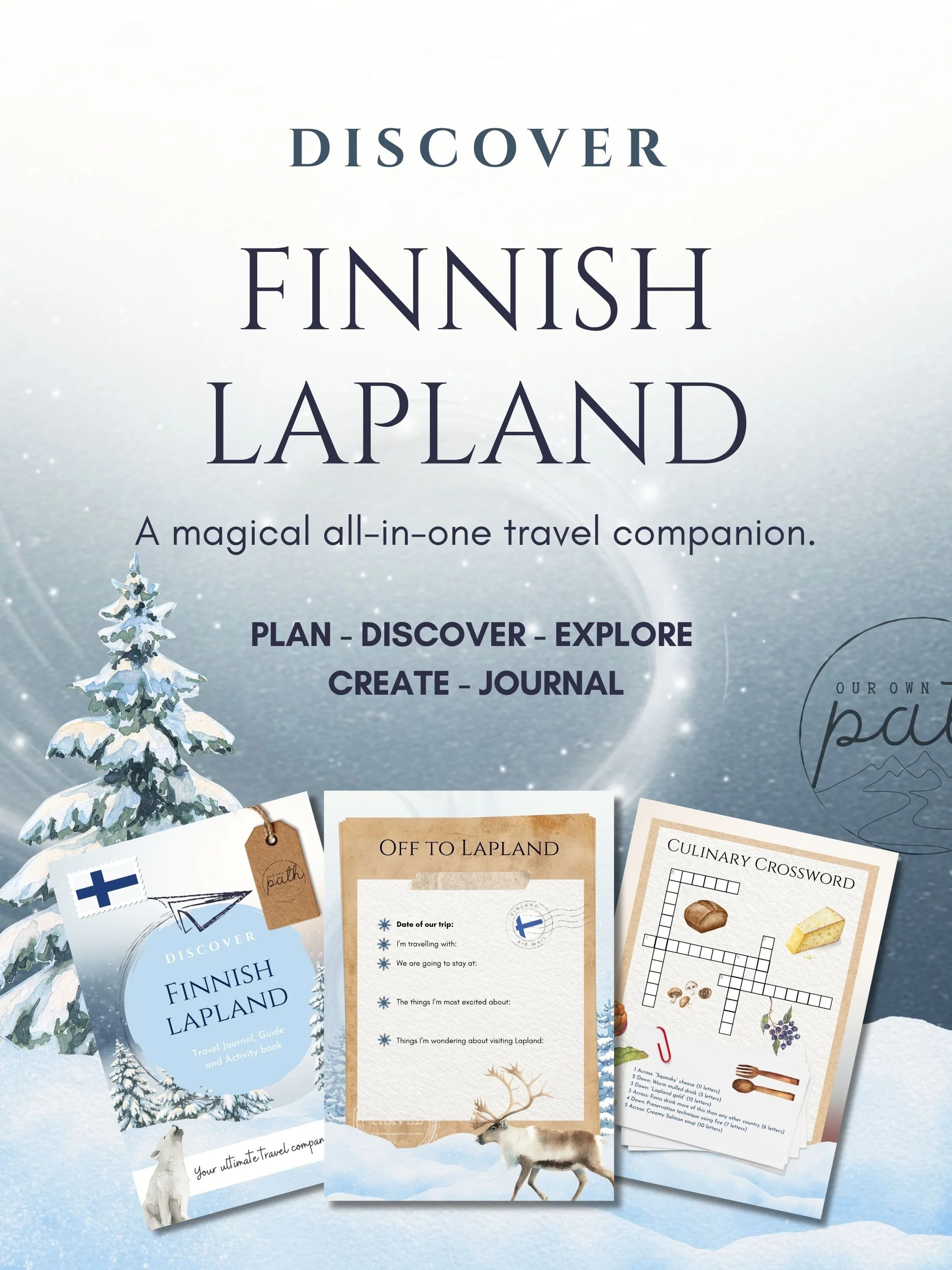 Lapland Discovery Book: Ultimate Travel Companion for children