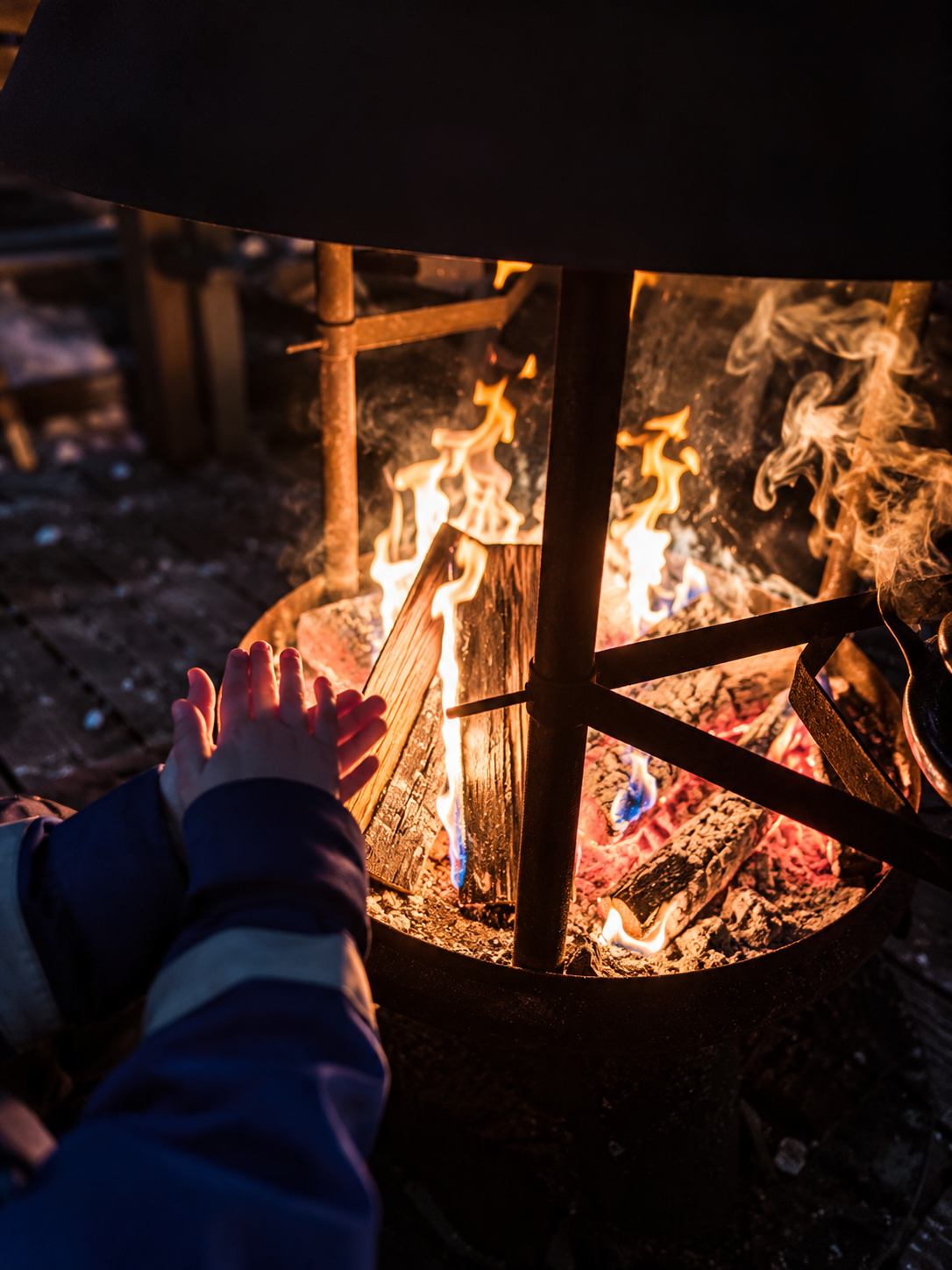 Keep warm in Lapland