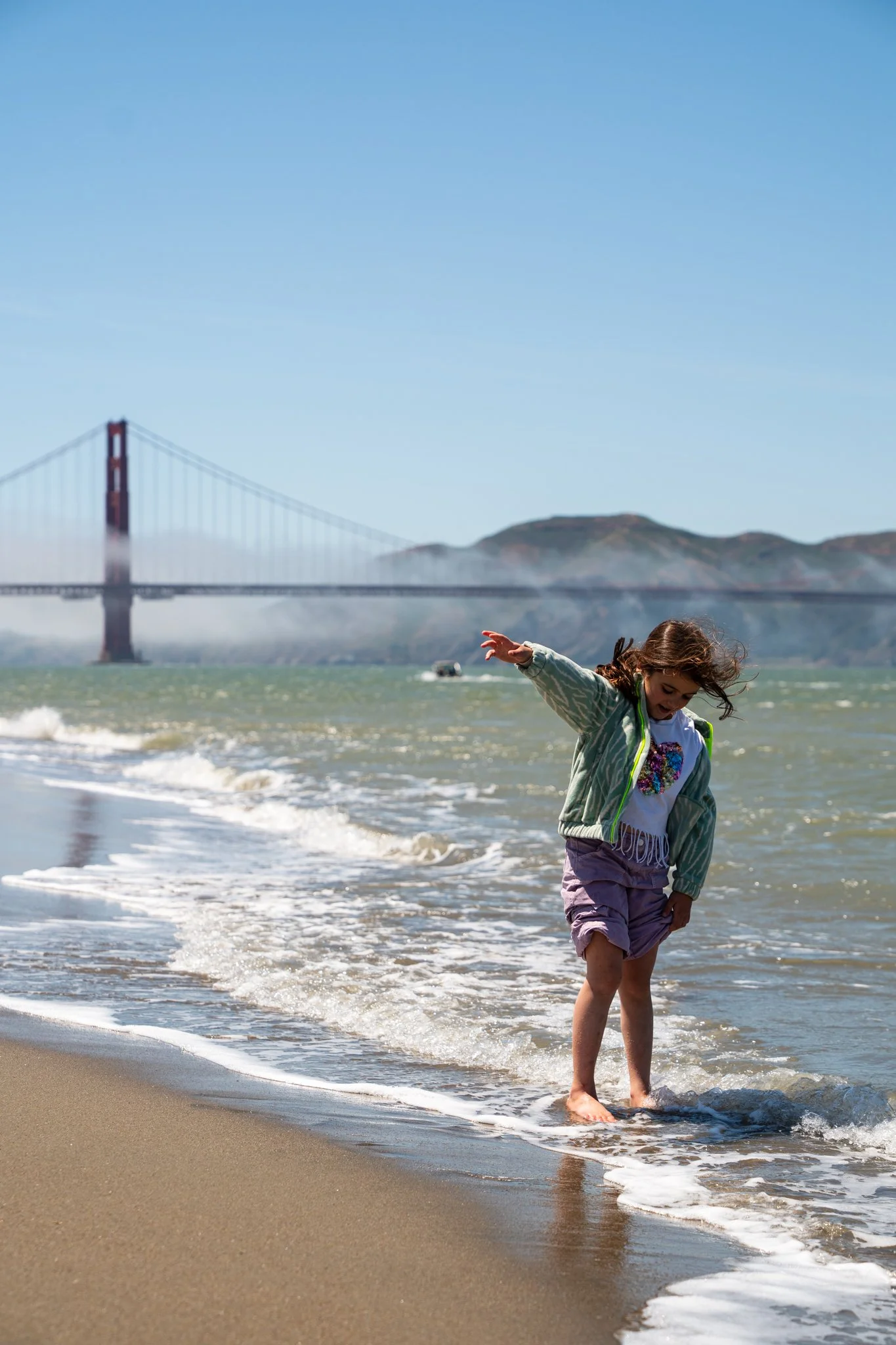 California family road trip, Golden Gate Bridge