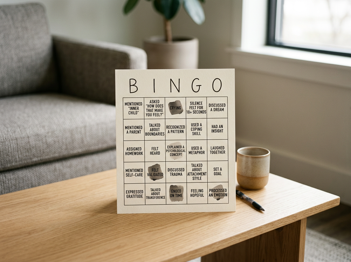 Therapist Bingo: Volume One