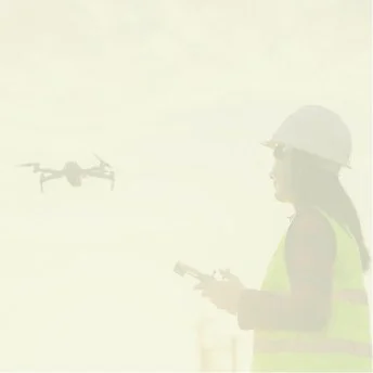 Drones and helicopters methane mitigation
