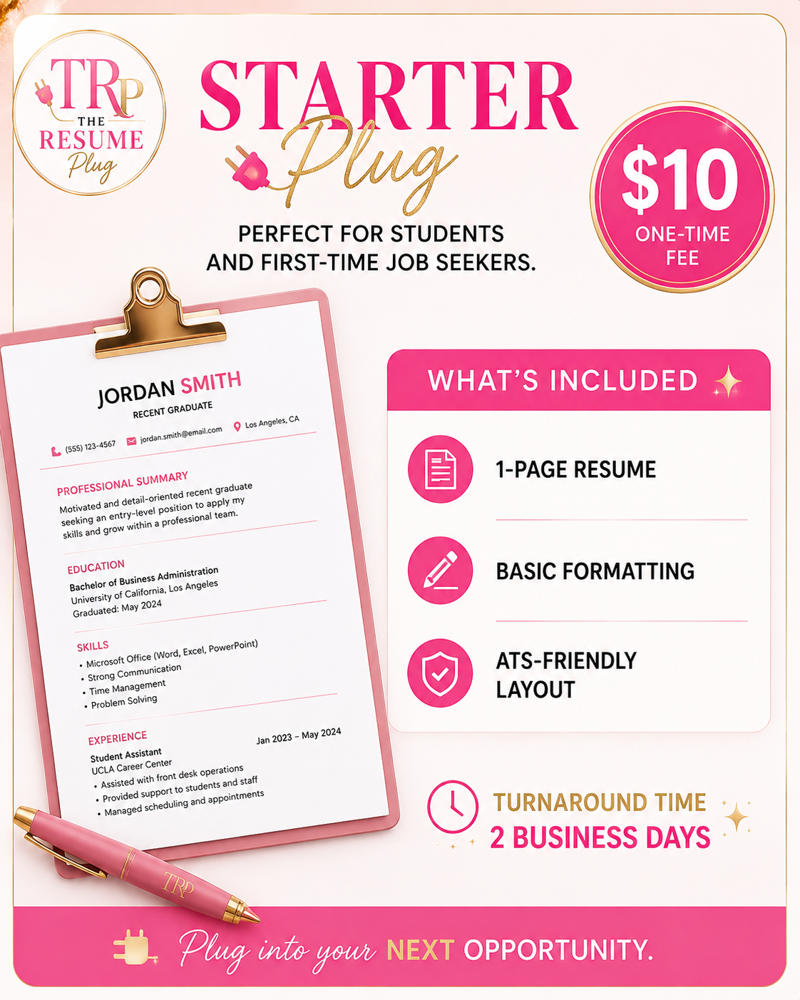 Starter Plug