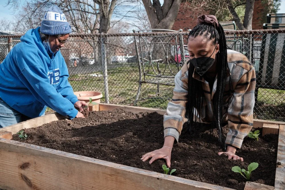 Hajjah Glover, Glover Gardens