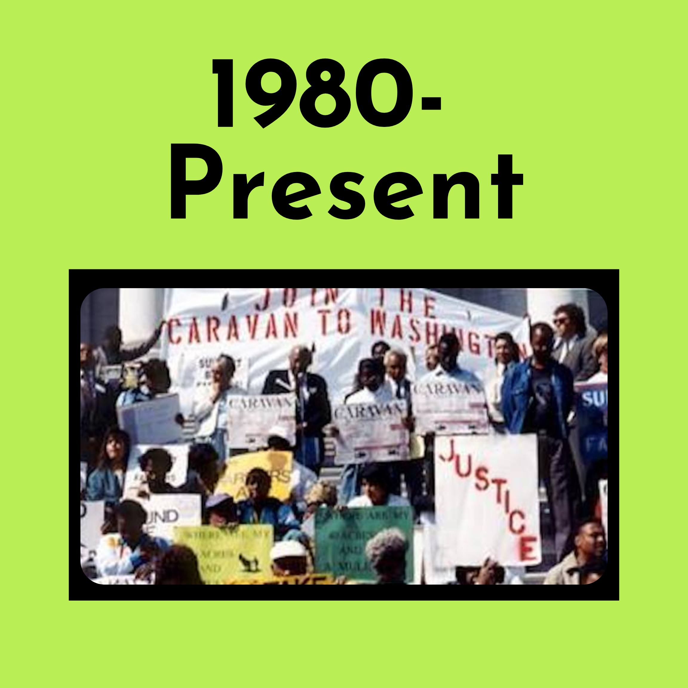 White Backlash: 1980-Present