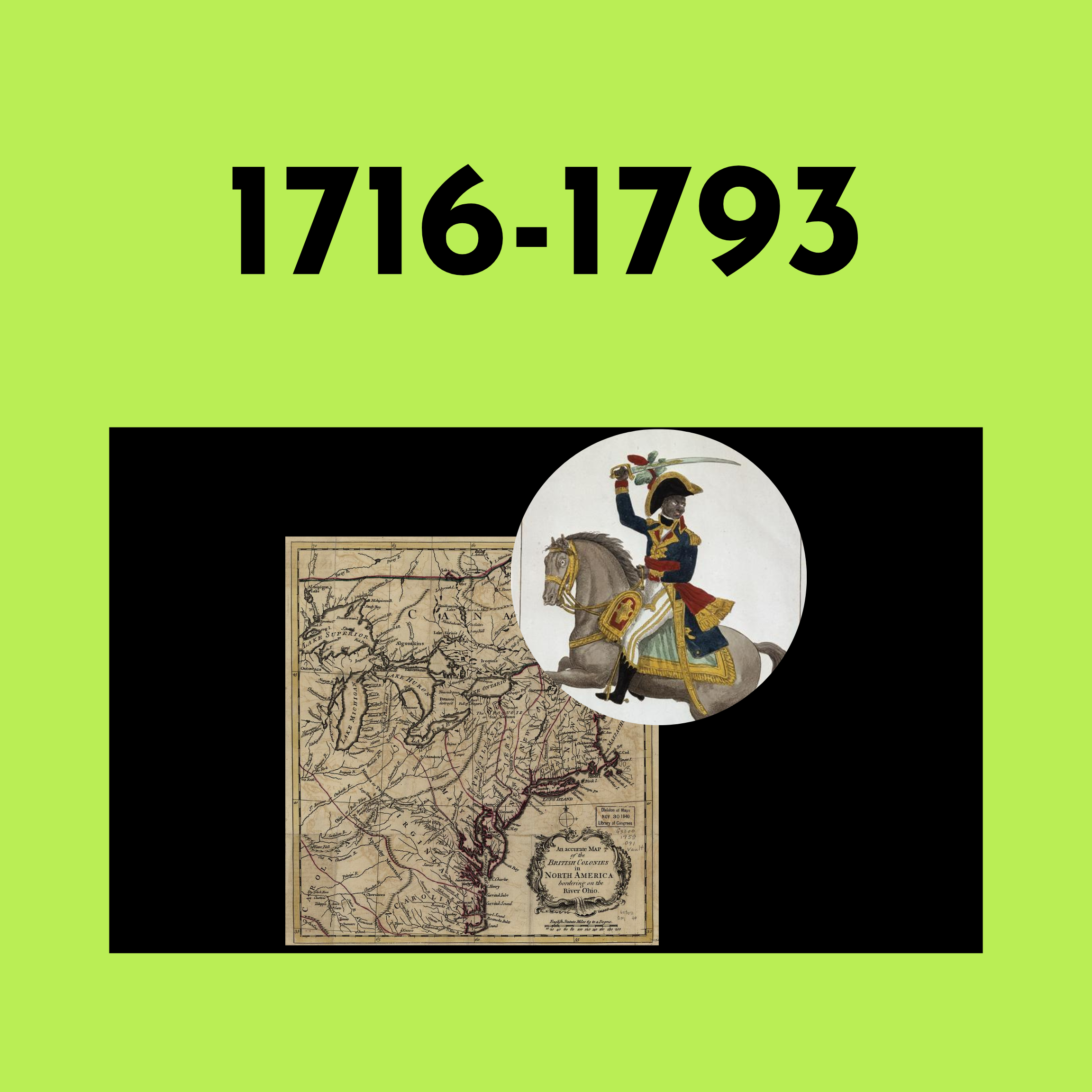 American Independence: 1716-1793